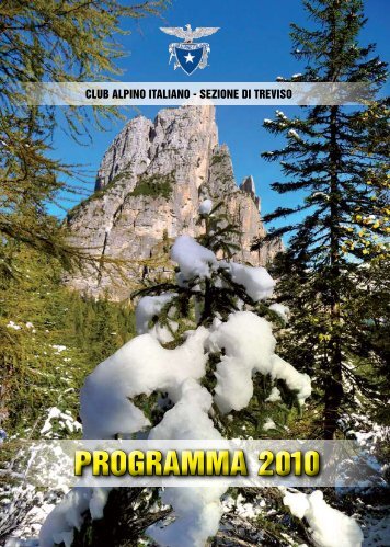 PROGRAMMA 2010 - CAI Sezione di Treviso