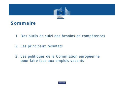 Présentation W. Goelen, Commission européenne - COE