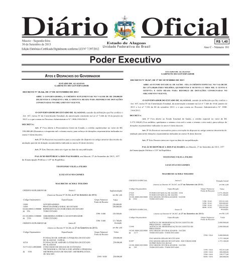 Poder Executivo - Imprensa Oficial - Graciliano Ramos