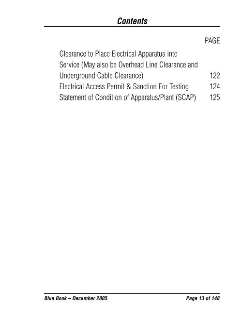 code of practice of electrical safety for work on or near high voltage