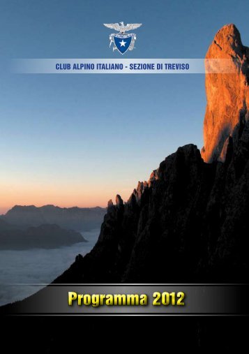 Programma 2012 - CAI Sezione di Treviso