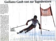 Guiliano :GauD rast zutTagesbestieit - DSV Skischule - TSV ...