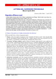 Cor Unum Informazioni n. 431 - Dehoniani.it