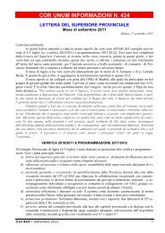 COR UNUM INFORMAZIONI N. 424 - Dehoniani.it