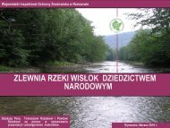 Zlewnia rzeki WisÅok Dziedzictwem Narodowym - WojewÃ³dzki ...