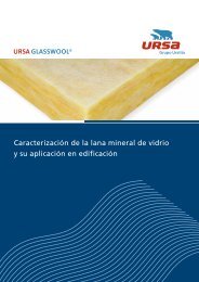 Caracterización de la lana mineral de vidrio y su aplicación ... - Ursa