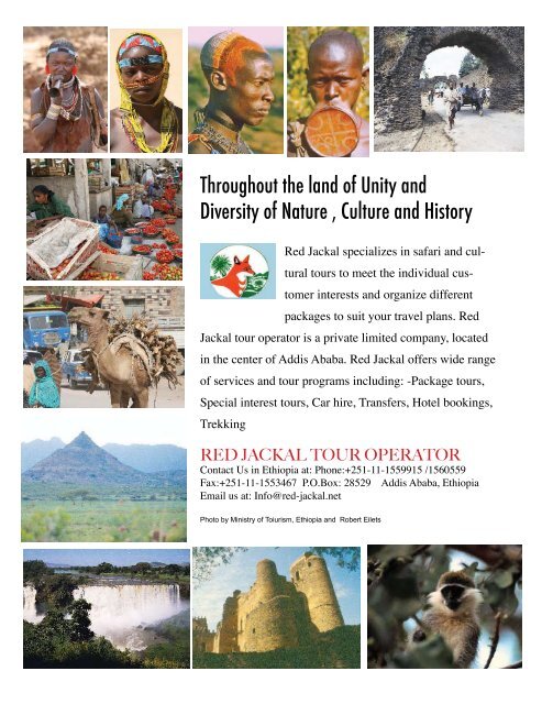 ETHIOPIA MILLENNIUM EDITION - Travel Magazine