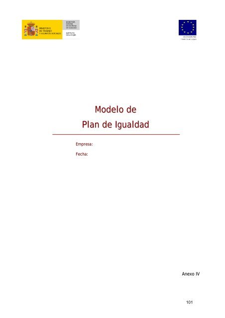 Manual para elaborar un Plan de Igualdad en la empresa