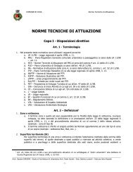 NORME TECNICHE DI ATTUAZIONE - Comune di Ayas