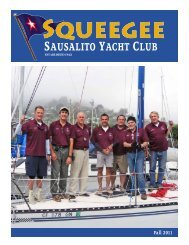 Fall 2011 Squeegee - Sausalito Yacht Club