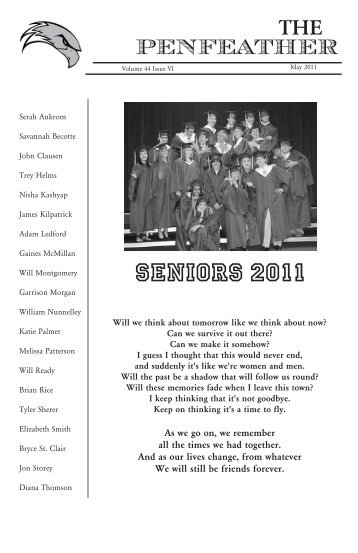 SENIORS 2011 - The Donoho School