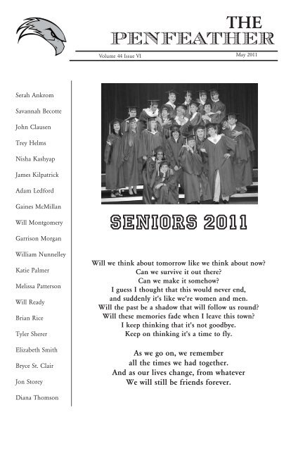 Seniors 11 The Donoho School