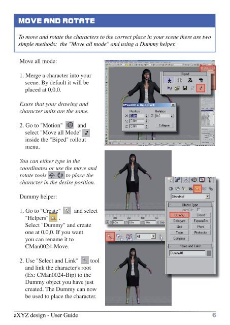 USER GUIDE - AXYZ design