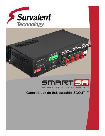 Controlador de Subestación SCOUT - Survalent Technology