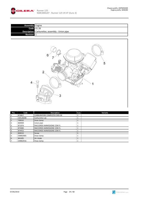 SPARE PARTS CATALOGUE