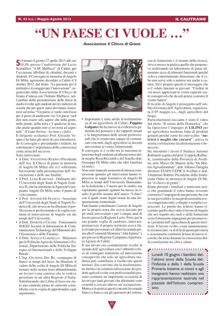IL CALITRANO nÂ° 53 - Ilcalitrano.it