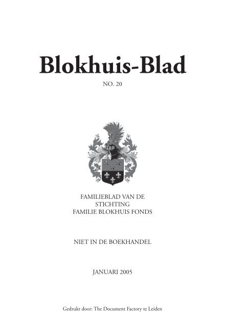 Blokhuis-Blad