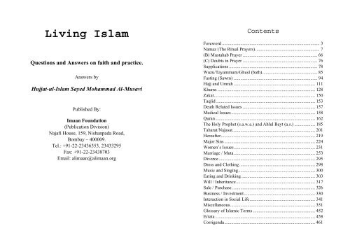 Living Islam - Message of Peace