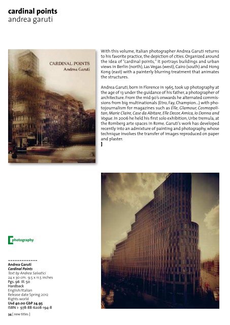 catalogue Spring 2012 - exhibitions international