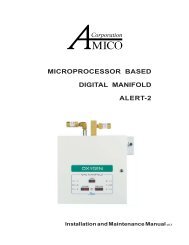 Digital Medical Gas Manifold NFPA