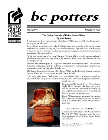 Mar. - Potters Guild of BC