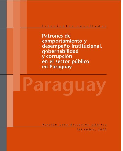 Patrones de comportamiento y desempeño ... - Poder Judicial