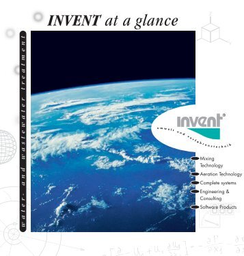INVENT General Product Brochure - Treatment Equipment Company