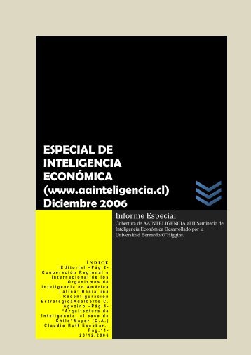 Diciembre 2006 - revista aainteligencia