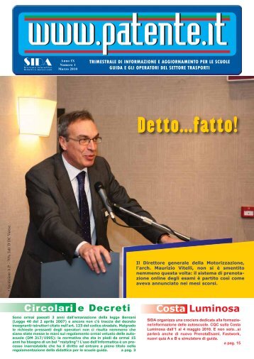 clicca qui per scaricarlo in pdf - PATENTE.it