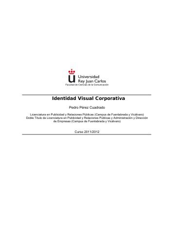 Identidad Visual Corporativa - Facultad de Ciencias de la ...
