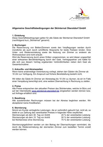AGBs - Skiinternat Oberstdorf GmbH