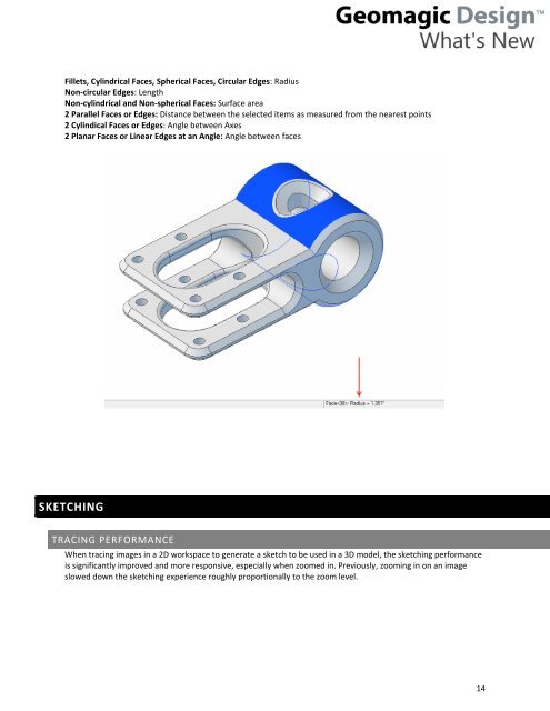 Download the Geomagic Design Whats New PDF - Alibre