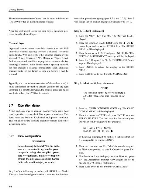 Model 7002Switch System Instruction Manual - Advanced Test ...