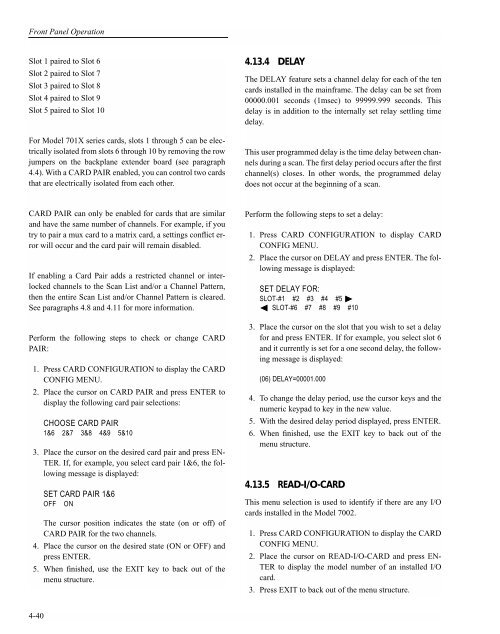 Model 7002Switch System Instruction Manual - Advanced Test ...