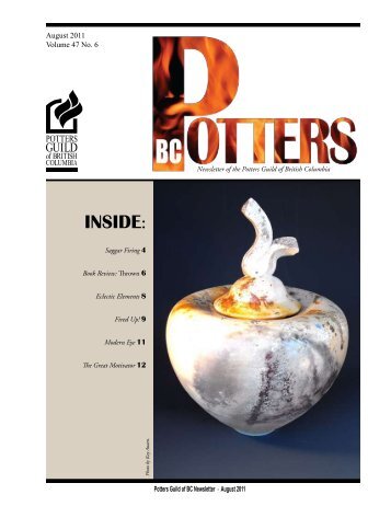 INSIDE: - Potters Guild of BC