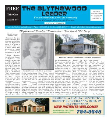 the blythewood leader