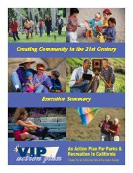 VIP Action Plan Executive Summary - California Park & Recreation ...