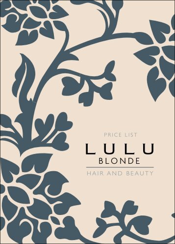 HAIR AND BEAUTY - Lulu Blonde