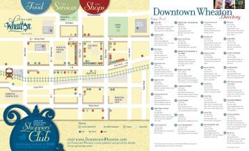 Download our Printable Directory - Downtown Wheaton Association