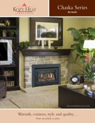 Chaska Series - Matchless Stove and Chimney