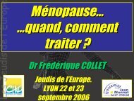 Ménopause en 2006 : quand et comment traiter - Les Jeudis de l ...