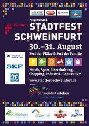 30.â31. August - Stadtfest Schweinfurt