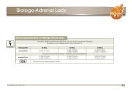Dosierungsempfehlung von Biologo-Adrenal Lady - Entgiften