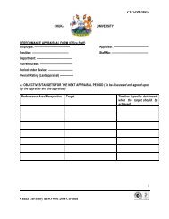 Performance Appraisal Form