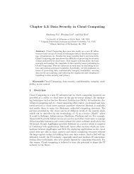 Chapter 5.3: Data Security in Cloud Computing - Complex Networks ...