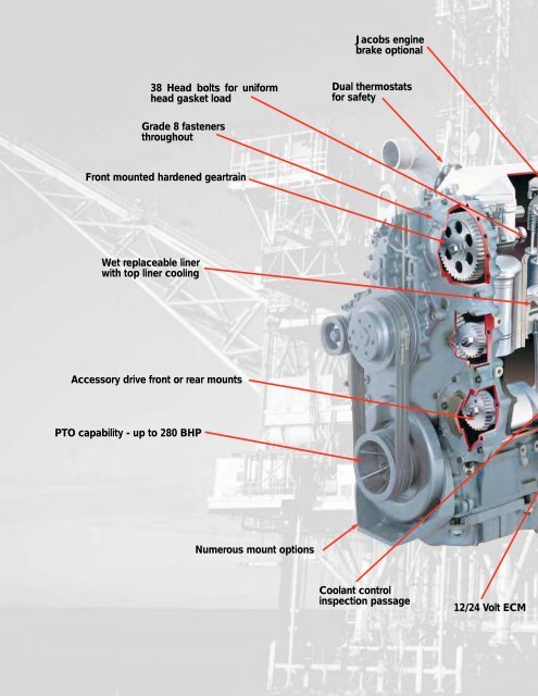 Diesel Engine Series 50 and 60 for Petroleum Applications