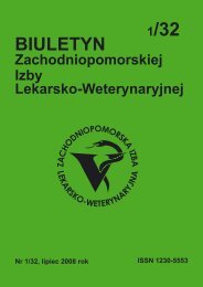 informacje okrÄgowej rady - Zachodniopomorska Izba Lekarsko ...