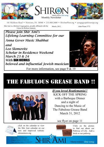 The Fabulous Grease Band !! - Shir Ami