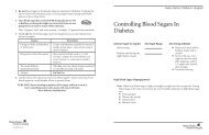 Controlling Blood Sugars In Diabetes - Helen DeVos Children's ...