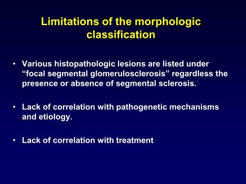 âThe evolution of the classification of nephrotic syndrome and the ...